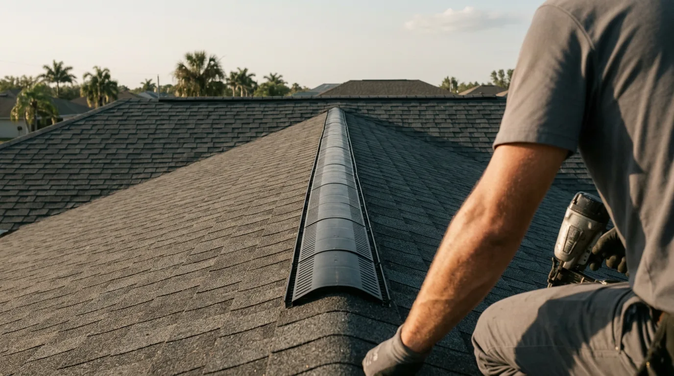 Shingle roof on a Northeast Florida home